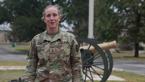 Maj. Gen. Susan Henderson Addresses 377th TSC