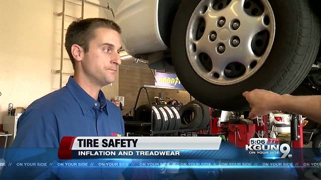 Avoid summer tire dangers