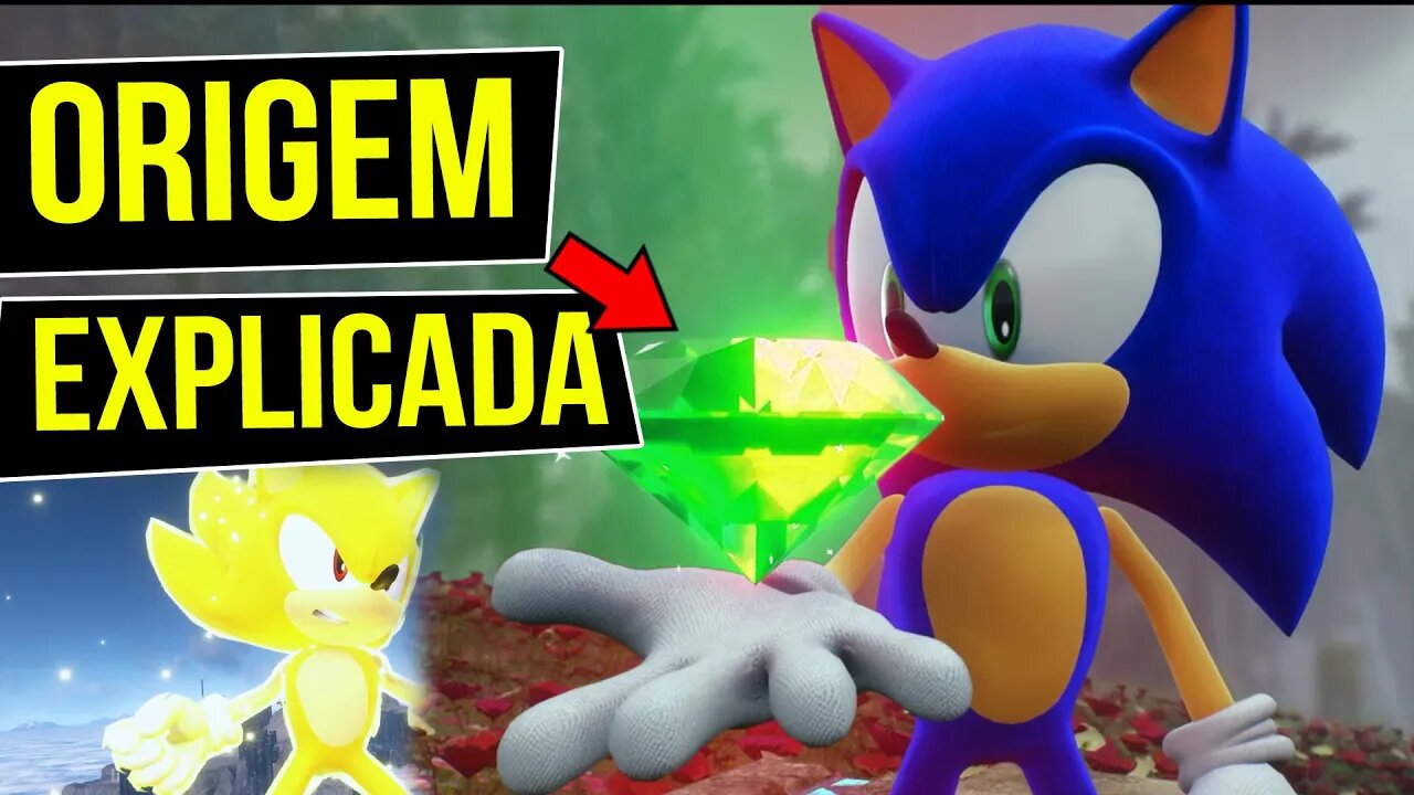 A TRISTE ORIGEM das ESMERALDAS do CAOS 💎 - Historia de Sonic Frontiers