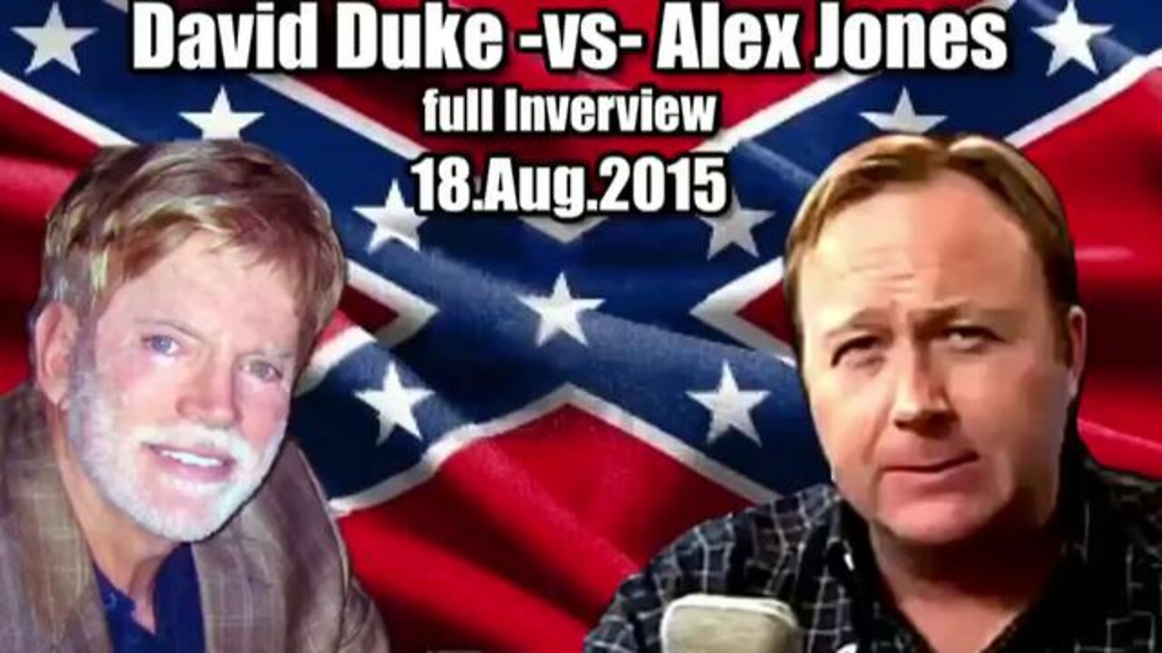 (mirror) David Duke vs. Alex Jones: Inter-Putinist Debate on the JQ