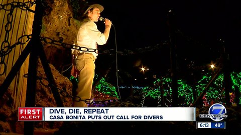 Dive, die, repeat: Casa Bonita puts out call for divers