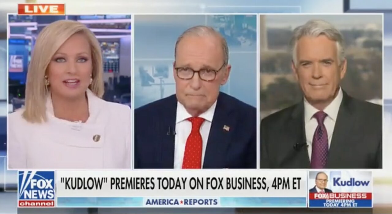Fox News Hot Mic Catches Larry Kudlow Raging at Kamala Harris