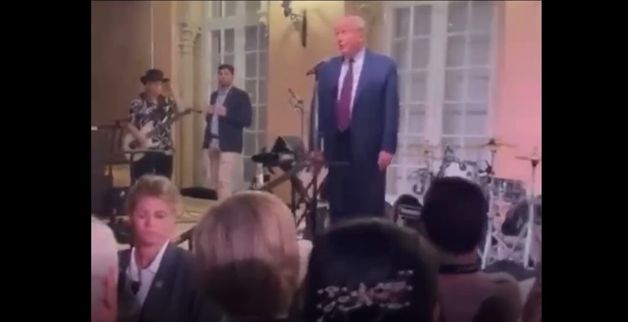 President Trump talking about election audit at Mar-a-Lago (04-28-2021)