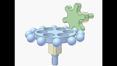 2865 Space pin gear drive 1