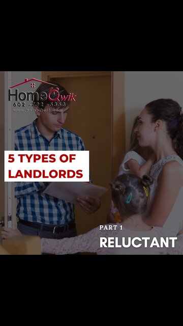 5 TYPES OF LANDLORDS - PART 1 (RELUCTANT)