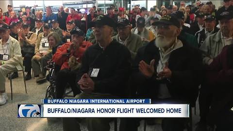 Honor Flight Returns