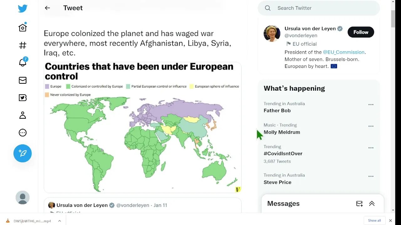 歐盟領導人聲稱，“我們不發動戰爭，我們不強加我們的模式”......