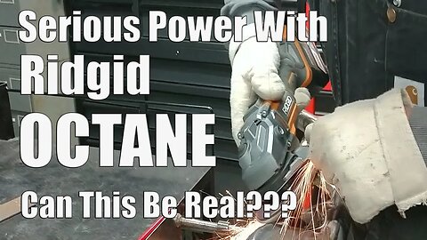 RIDGID OCTANE Brushless 4-1/2" Angle Grinder Review R86042B #ridgidtools