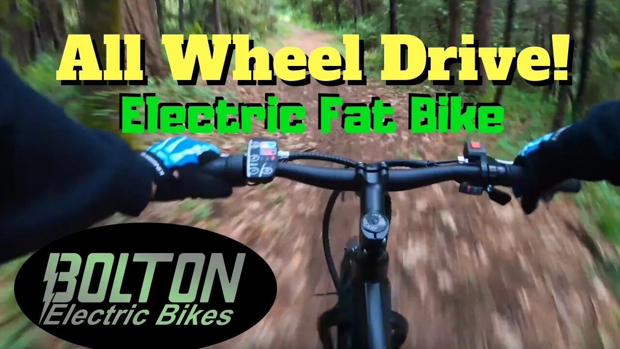 All Wheel Drive Electric Fat Bike - How does it ride?