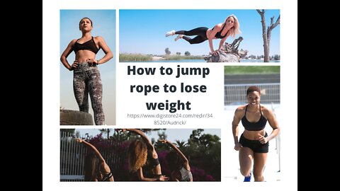 How to jump rope to lose weight fast...