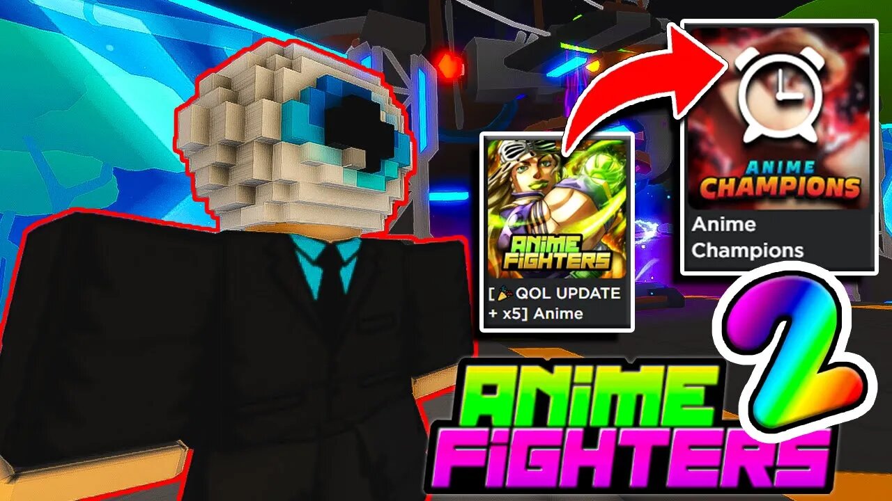 ANIME FIGHTERS 2? PEGUEI 𝗧𝗢𝗗𝗔𝗦 AS CONQUISTAS DESSE NOVO JOGO DE ROBLOX FEITO PELO DAIREB