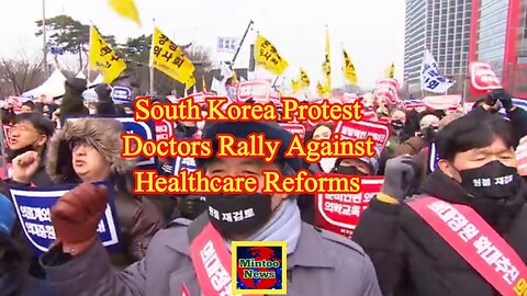 South Korea protest: Doctors rally against healthcare reforms