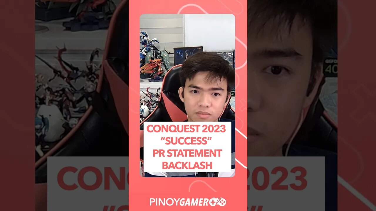 Conquest 2023 Success Backlash #conquest #pinoygamerph #podcastphilippines #shorts #shortsph