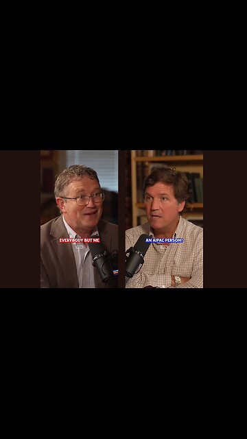 Rep Thomas Massie: Everyone in Congress has an AIPAC person but me. 👀