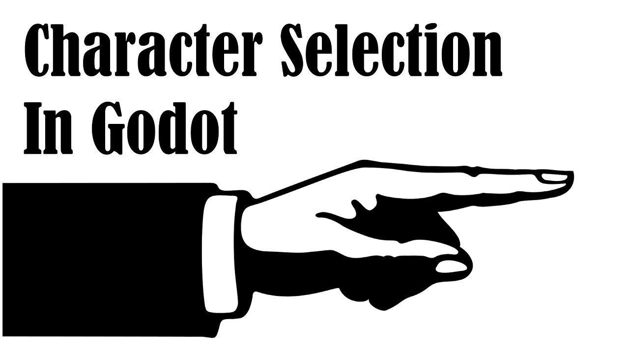 Character Selection - in Godot