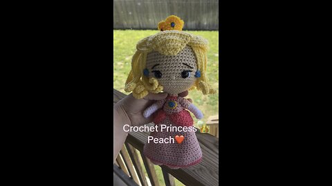 Crochet Princess Peach