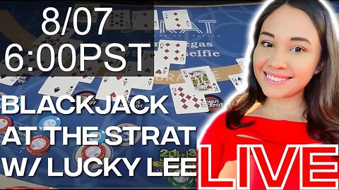 Live Blackjack at the Strat w @LuckyLeeGaming
