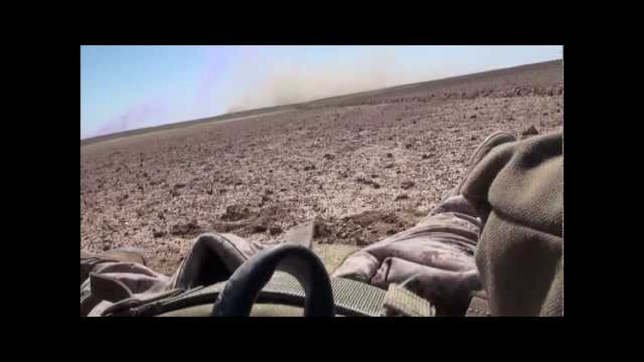 Bullets whizzing CLOSE CALL for Marine in Afghanistan