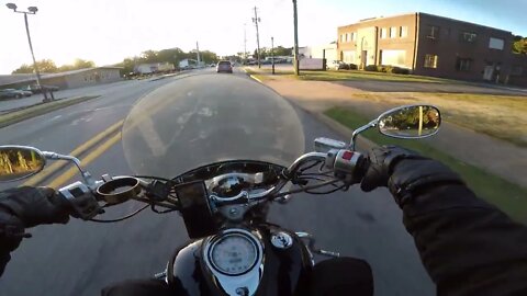 31 Degrees on a Motorcycle