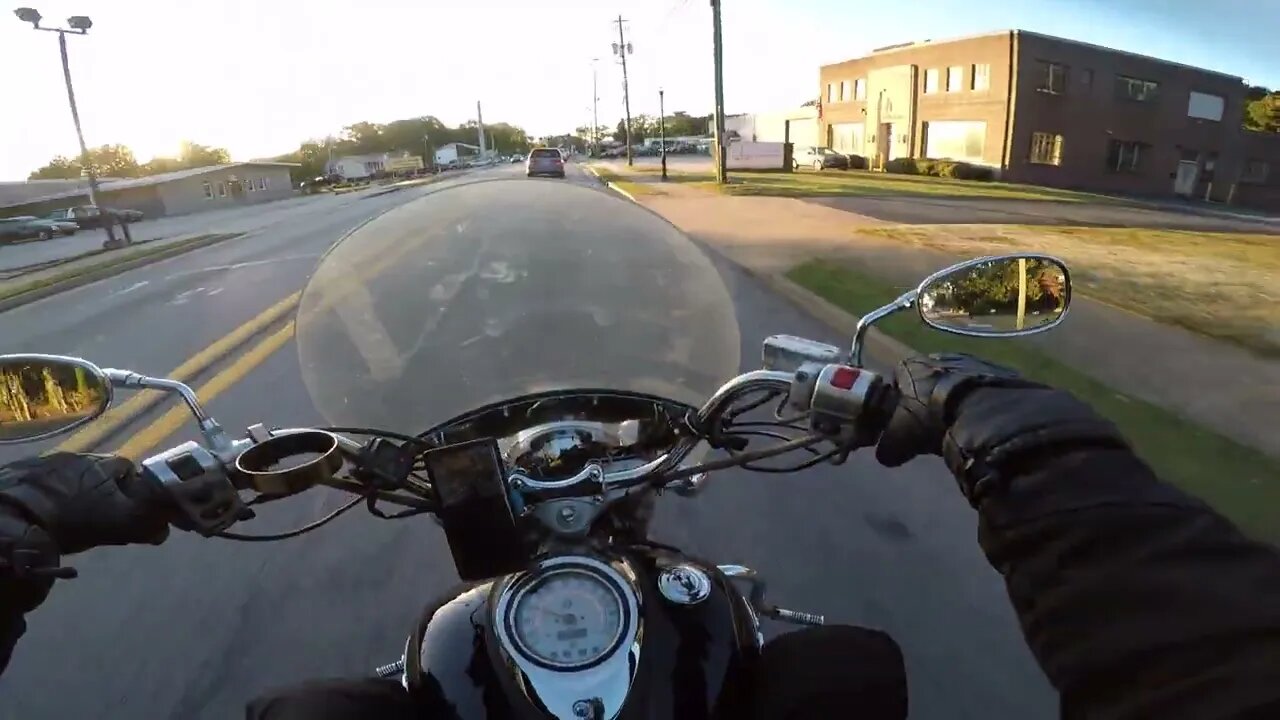 31 Degrees on a Motorcycle