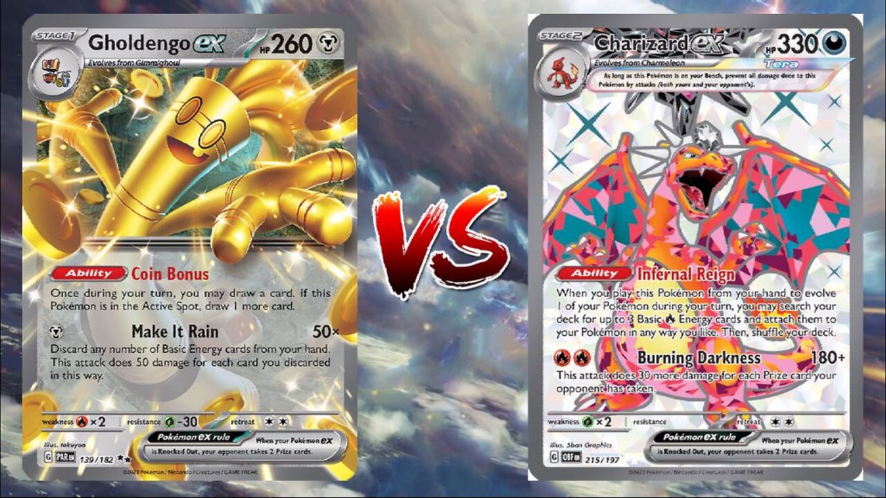 Pokemon TCG Live Gholdengo EX Eldegoss VS Charizard EX Pidgeot EX!!