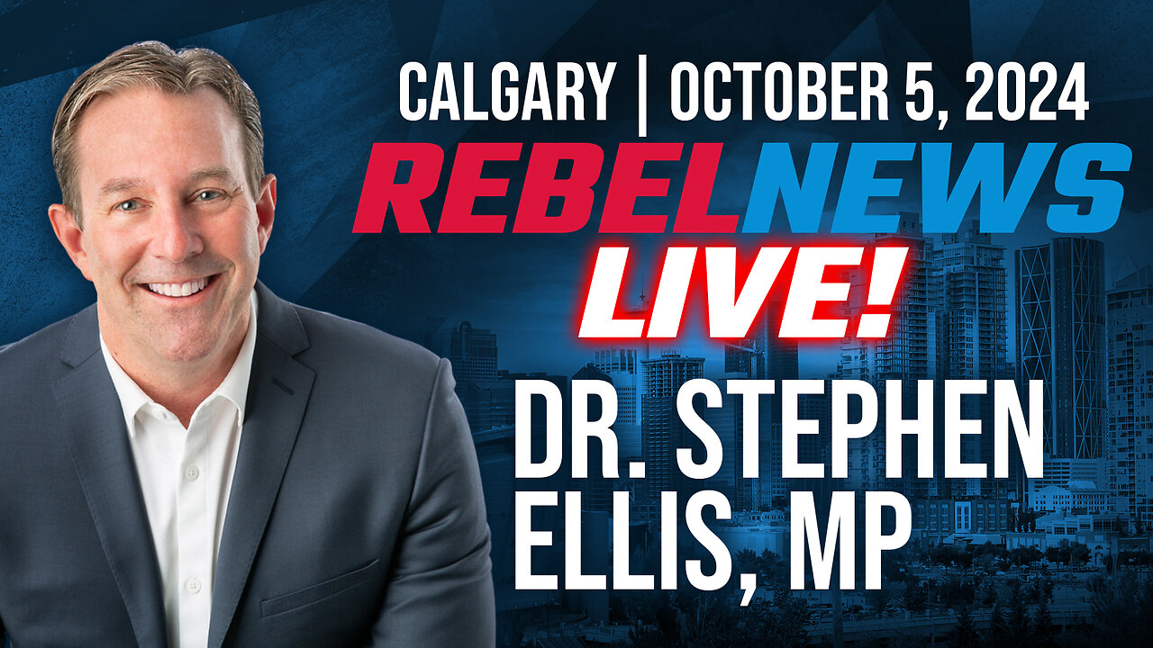 Dr. Stephen Ellis set to shed light on healthcare crisis at Rebel News LIVE!