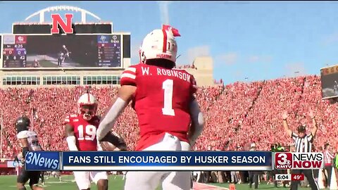 Fans still encouraged by Husker season
