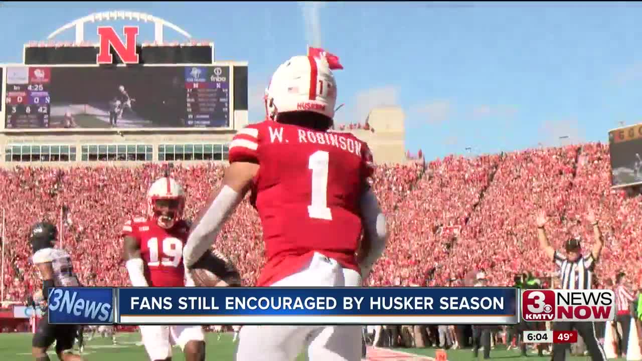 Fans still encouraged by Husker season