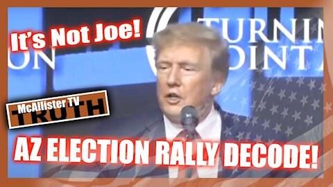 DECODE! POTUS AZ SPEECH! AIR-QS! THE TIME IS NOW!