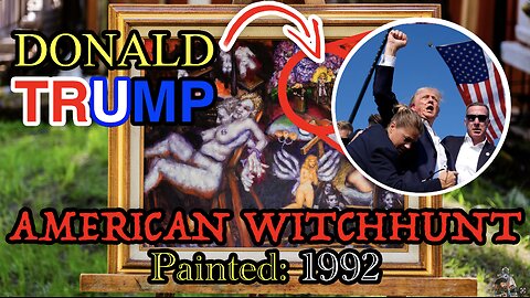 Painting PREDICTED the RISE of DONALD TRUMP?