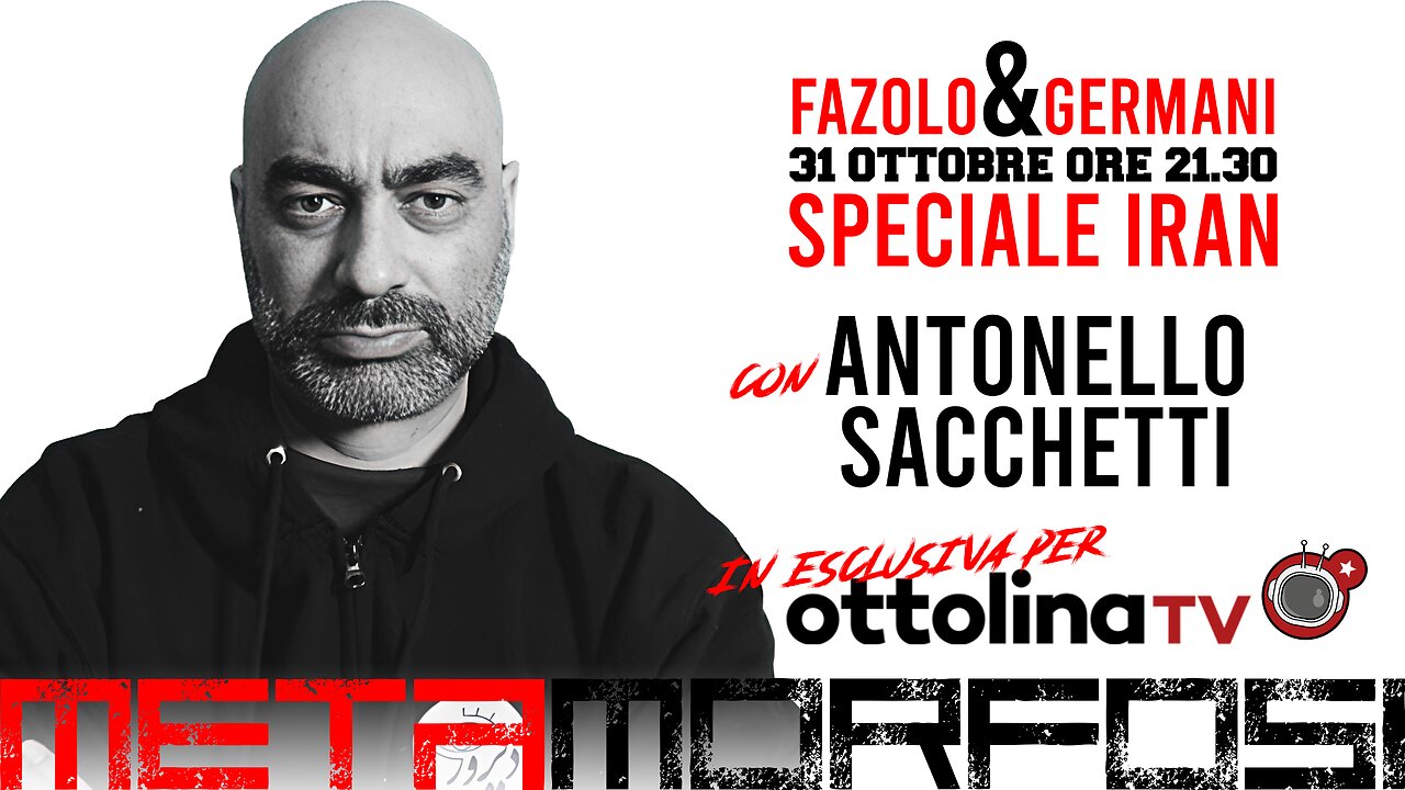 IRAN ATOMICO con Antonello Sacchetti - #Metamorfosi