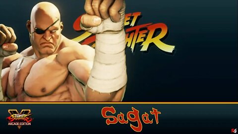 Street Fighter V Arcade Edition: Street Fighter - Sagat