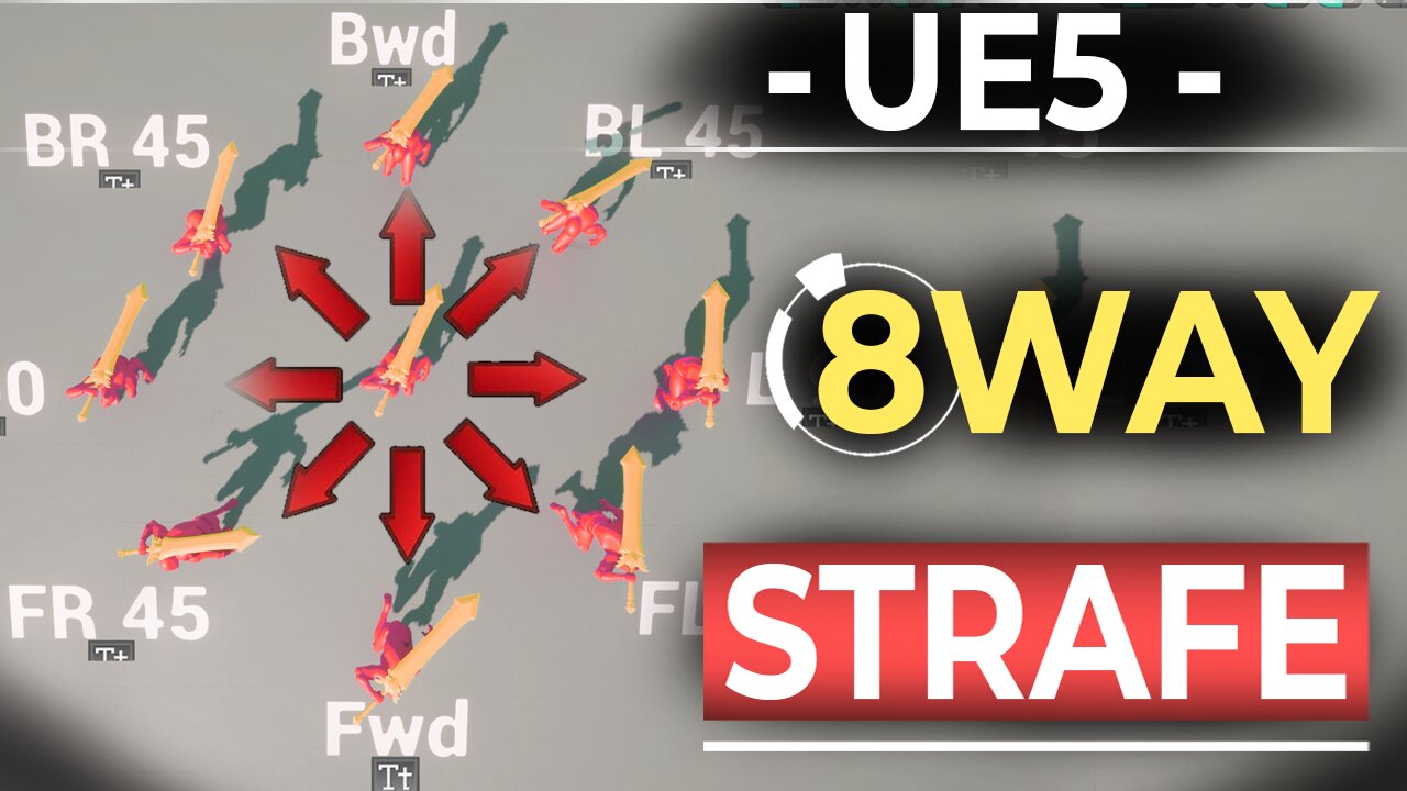 UE5: How To Strafe (In 3 Minutes!)