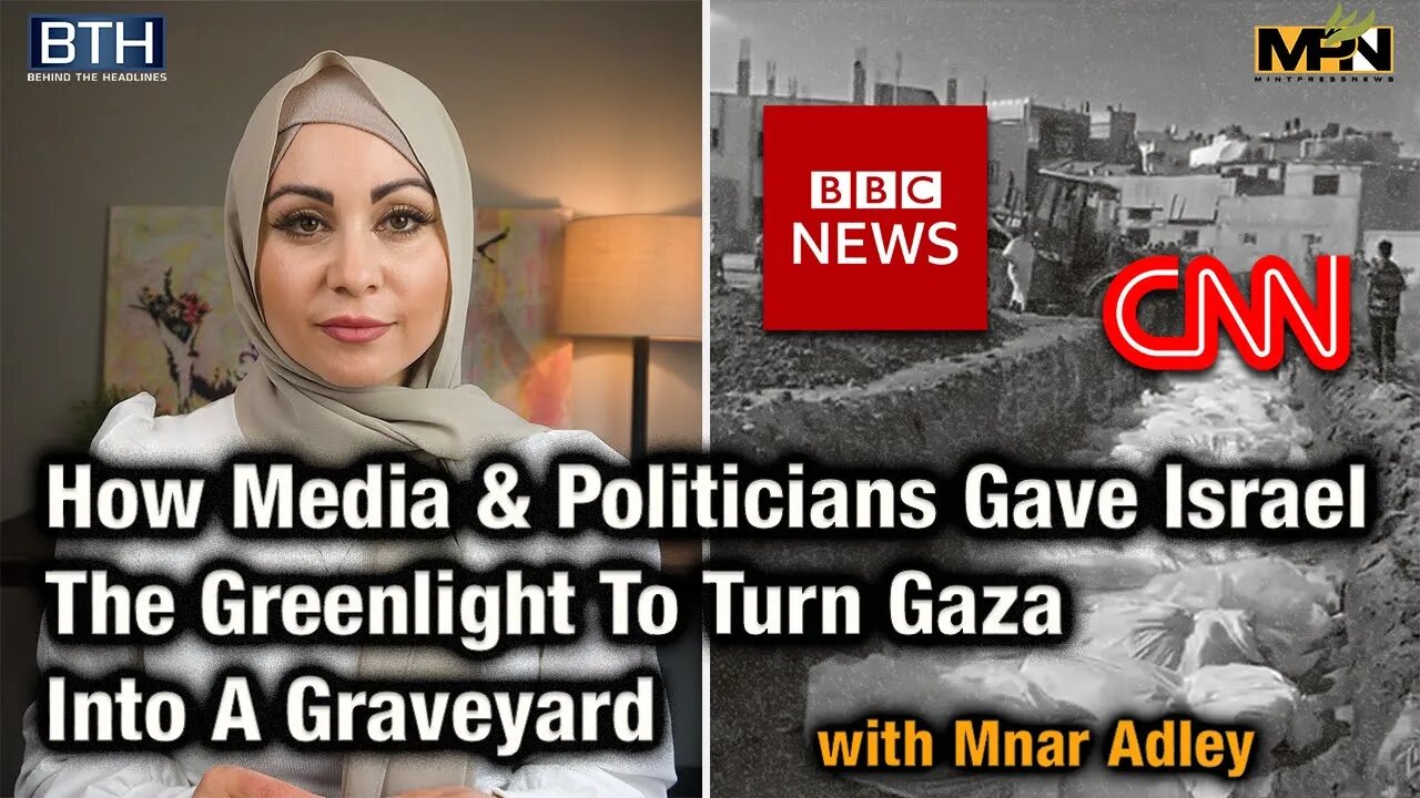 How the Media & Politicians Gave Israel the Greenlight to Turn Gaza into a Graveyard