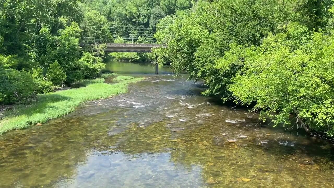 A bridge in the Smoky Mountains