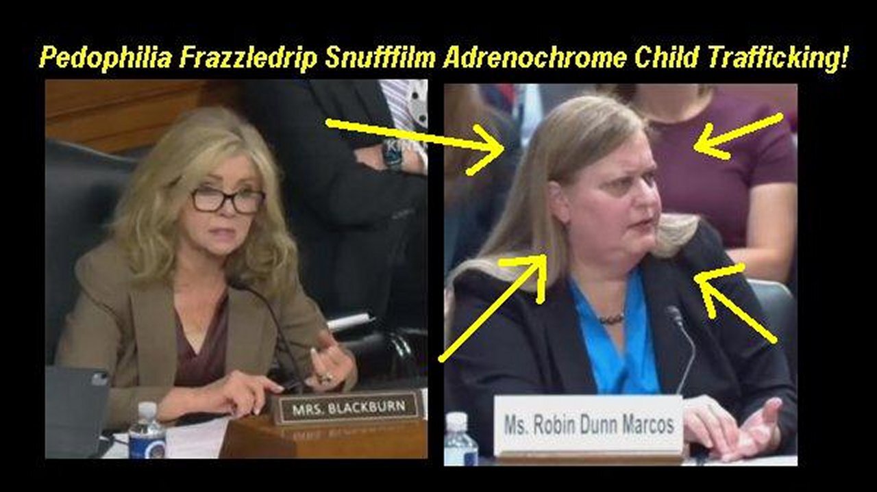 Mrs Blackburn vs. Ms Robin Dunn Marcos: 85,000 Children Missing! Where The Fuck are they?