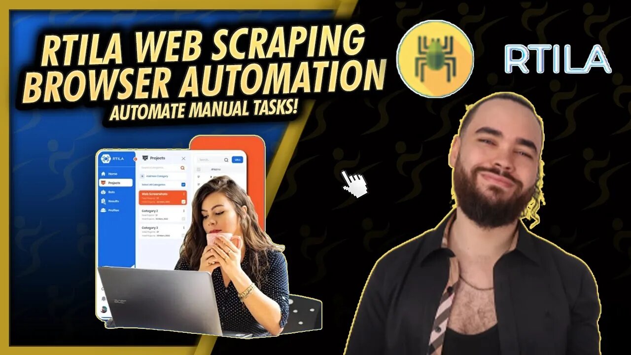 RTILA Webscaping Bot 🕸 Browser Automation Tutorial & Review AppSumo Lifetime Deal Josh Pocock