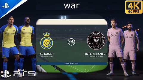 Inter miami vs. Al Nassr FIFA 23 4k60fps