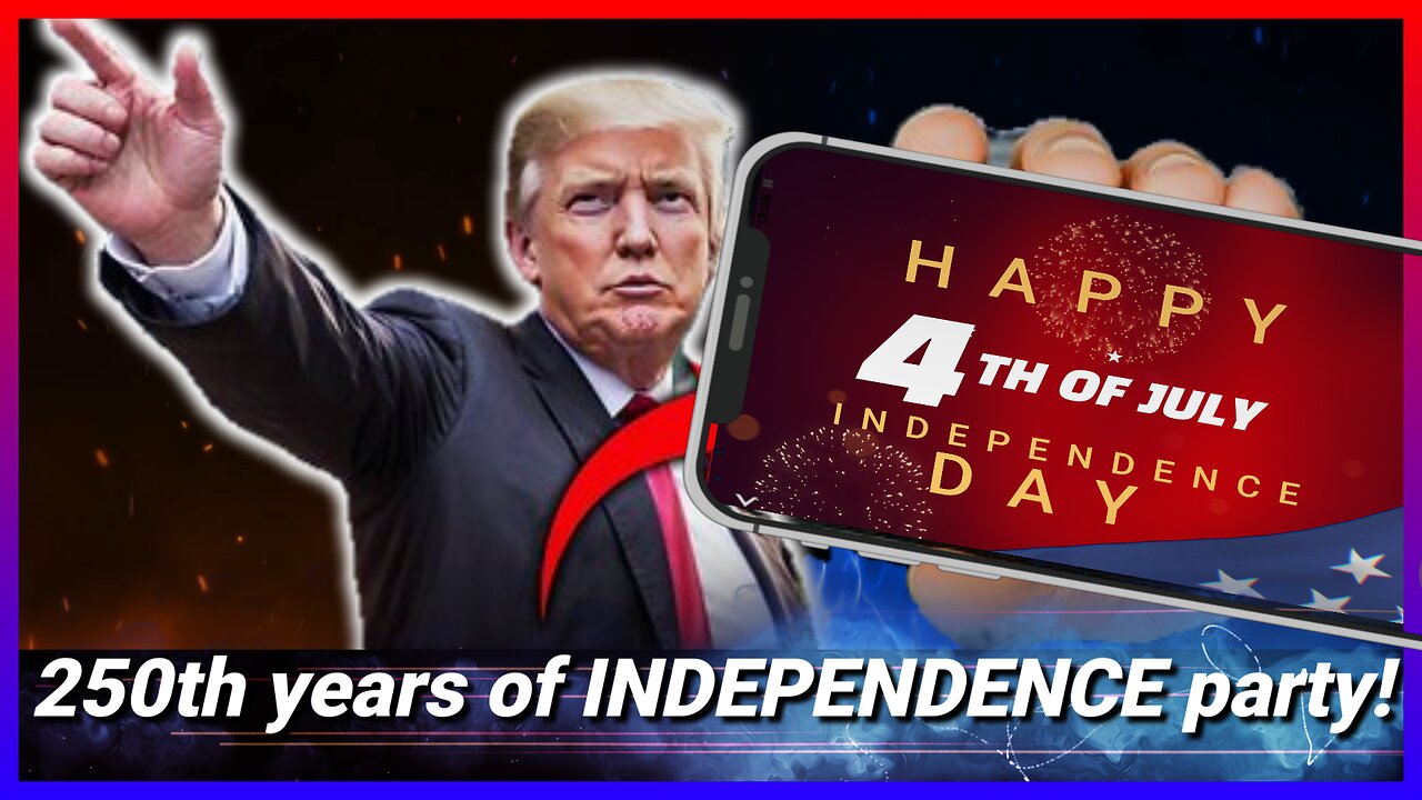 Breaking! President Trump announces 250th year Birthday Celebration for the entire country!