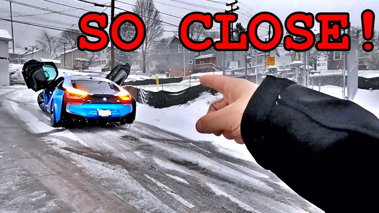 Almost Crashed My BMW i8 | Second Day of Ownership