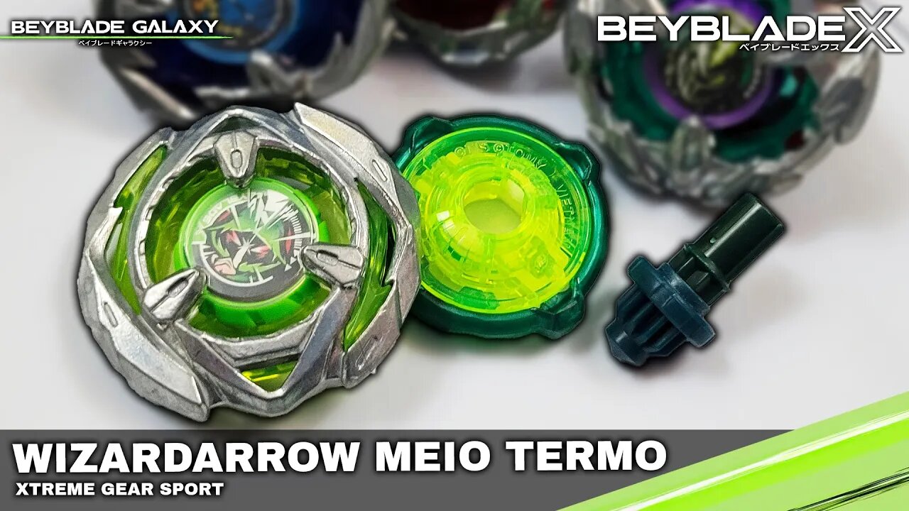 Teste do WIZARDARROW 4-60HN contra 3 combos - Beyblade X ベイブレードX