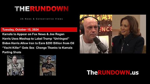 #805 - The Beginning of the End: Harris to Sit-downs w/Fox News & Joe Rogan