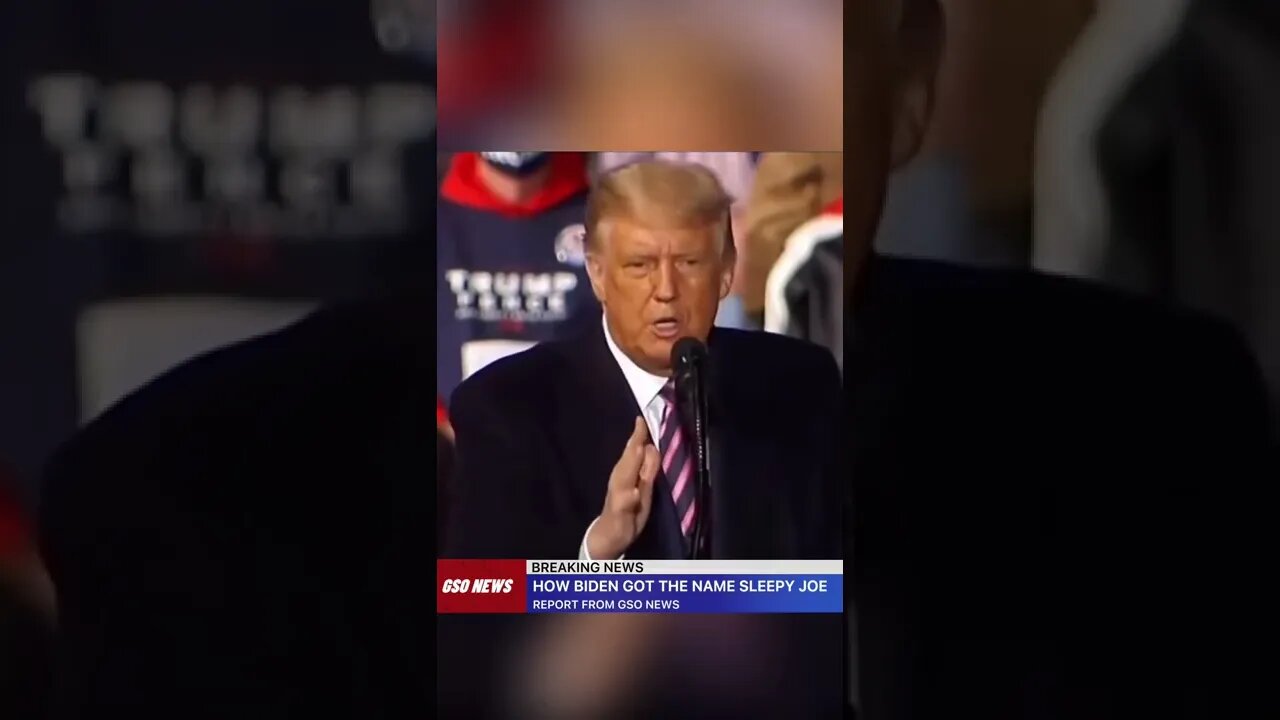 How Biden got the name Sleepy Joe 💤