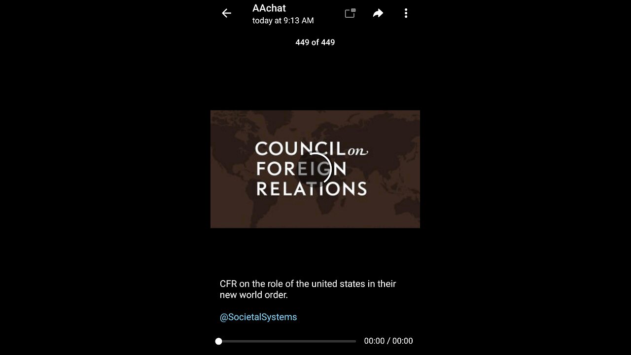 Documentary: Foreign Relations Council