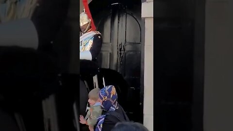 The guard had no effect on Karen #horseguardsparade