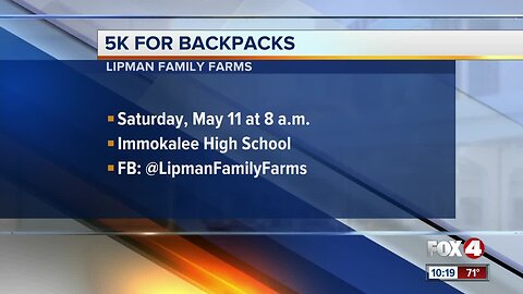 5k planned for backpacks in Immokalee