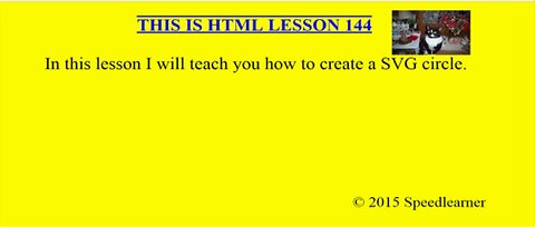 HTML Lesson 144