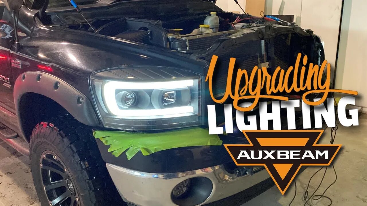 Upgrading Our Lighting System To AUXBEAM H1