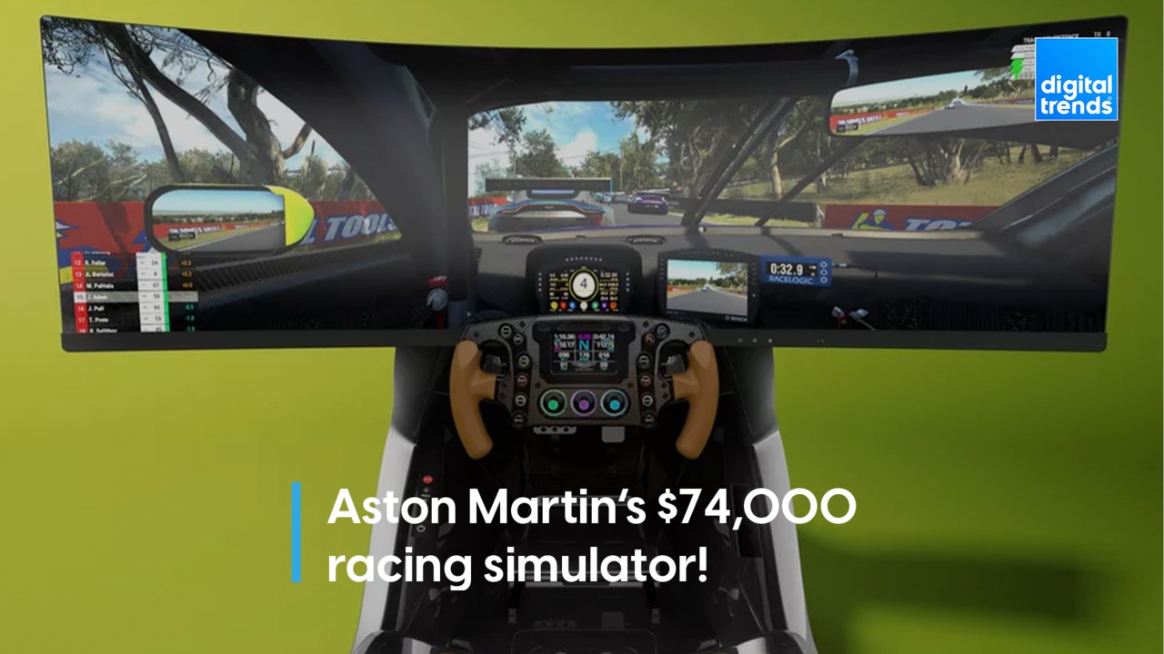 Aston Martin's $74,000 Racing Simulator!