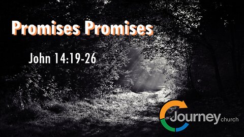 Promises Promises - John 14:19-26